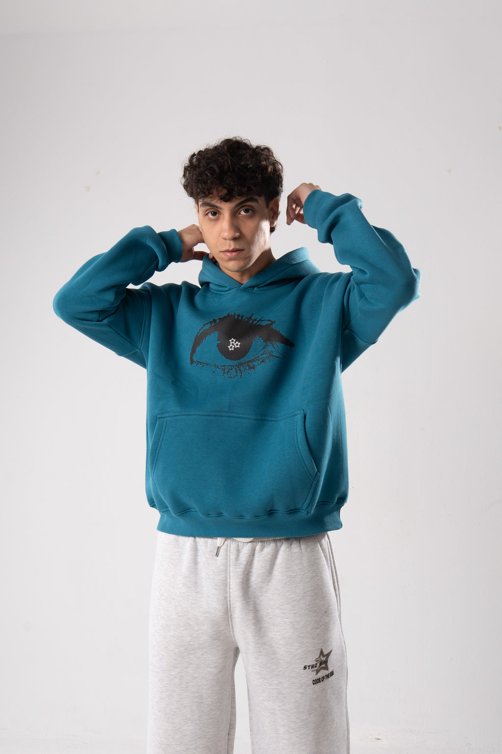 strz era Petrol Hoodie Star