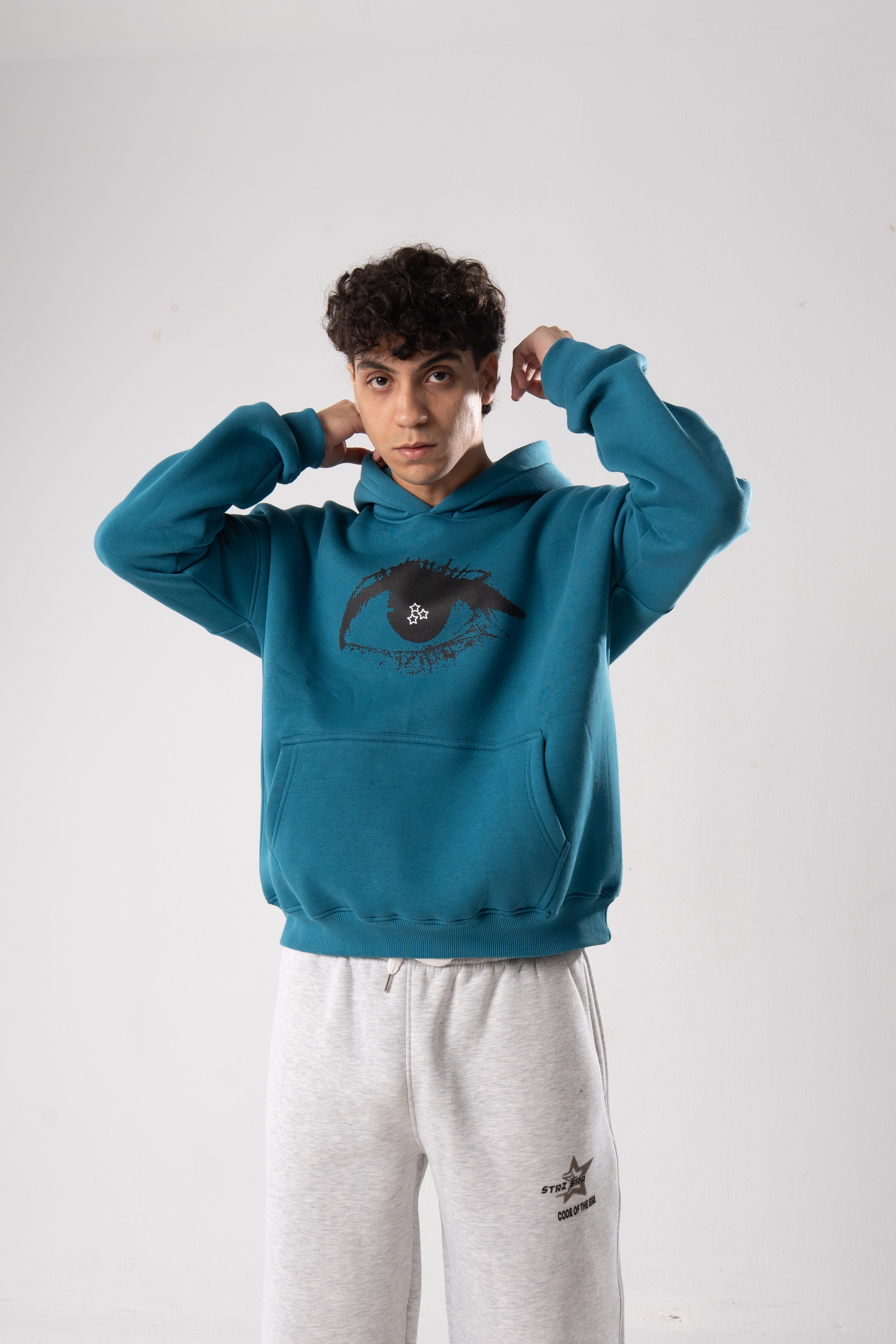 strz era Petrol Hoodie Star